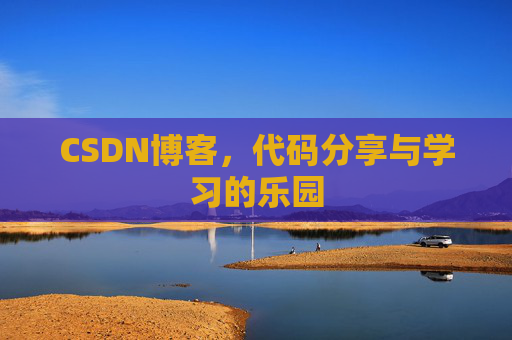 CSDN博客，代码分享与学习的乐园